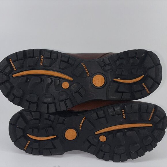 Timberland ACT Brown Leather Women's Gorge MPO Hiking Boots sz 10 Comfort - Picture 7 of 11